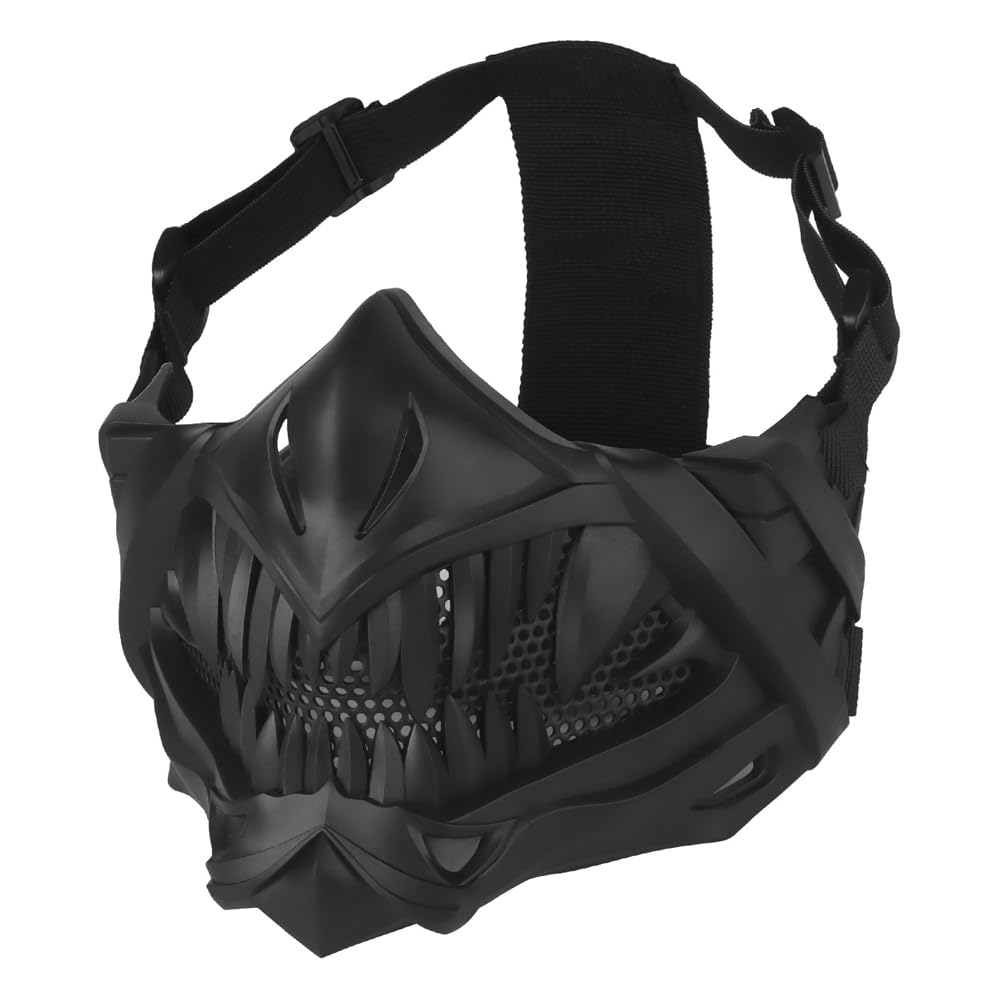 YBJMSFA mask with adjustable strap for secure, comfortable wear during sessions