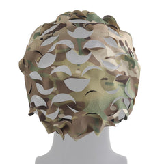 YBJMSFA front-slot NVG-compatible helmet cover provides NVG access
