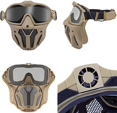 YBJMSFA interchangeable gray and clear lenses adapt to lighting conditions.