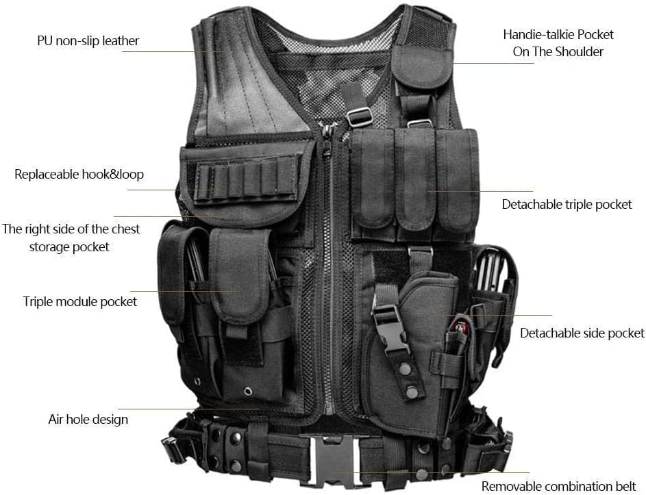 YBJMSFA MICH adjustable strap system ensures a secure, customizable fit.