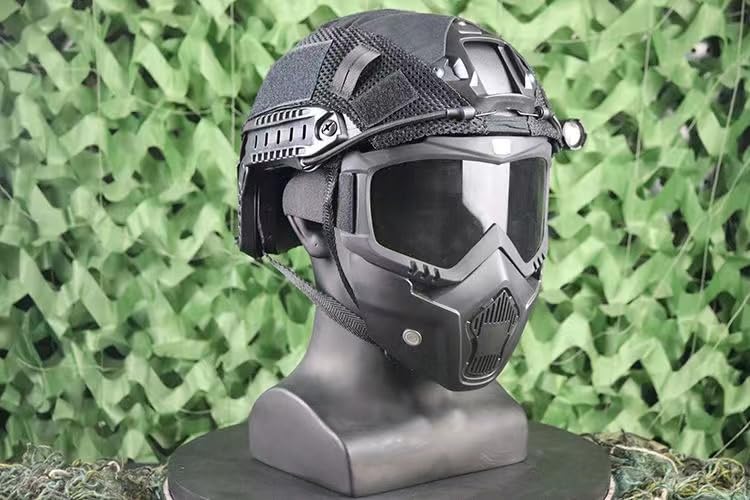 YBJMSFA MICH helmet inner padding close-up for comfort