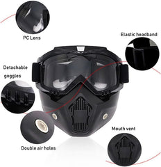 YBJMSFA MICH mask faceplate with breathable TPU body