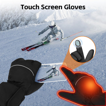 YBWLCLO waterproof cuff keeps hands dry during rain or snow sessions.