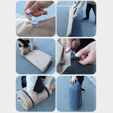 YCLNFC mattress supports up to 650 lbs for multiple travelers