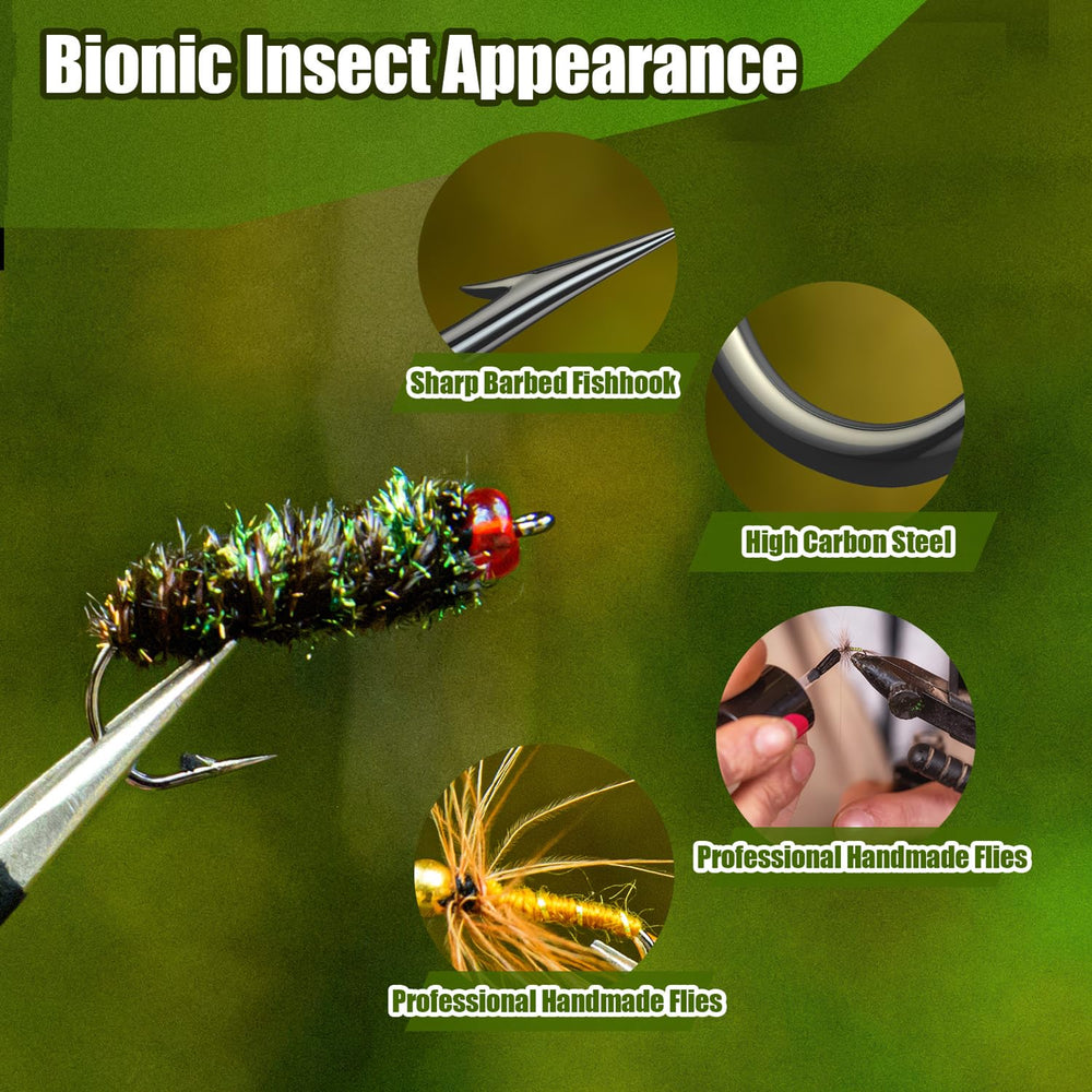 Magnetic fly box with secure dry storage