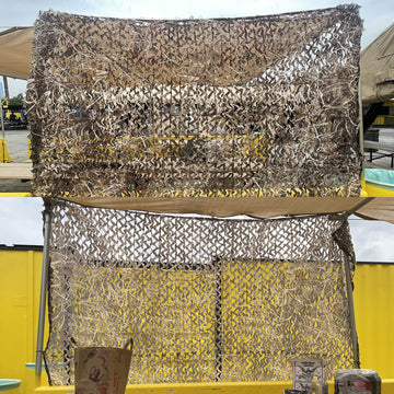 Yeacool camo netting foldable design helps quick hunting blind setups.