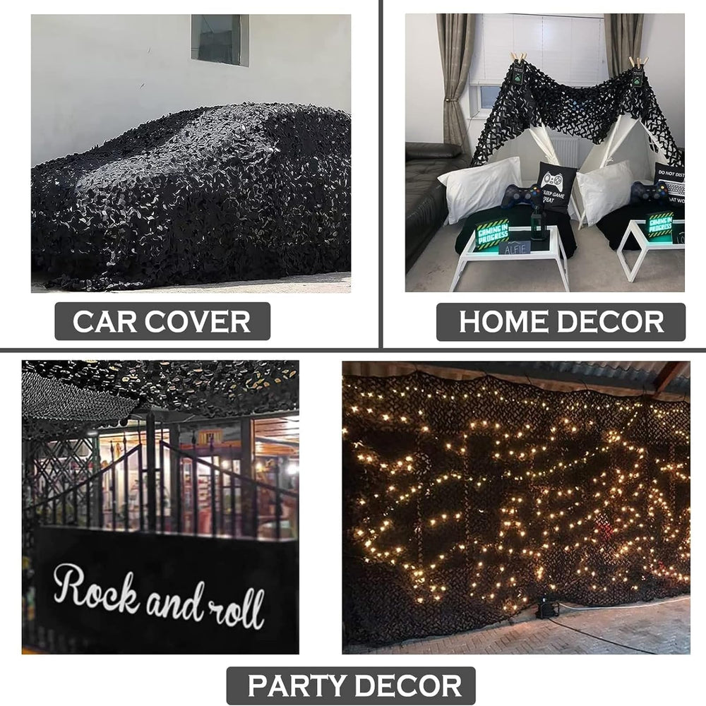 Yeacool camo netting tear-resistant waterproof fabric for rugged use.