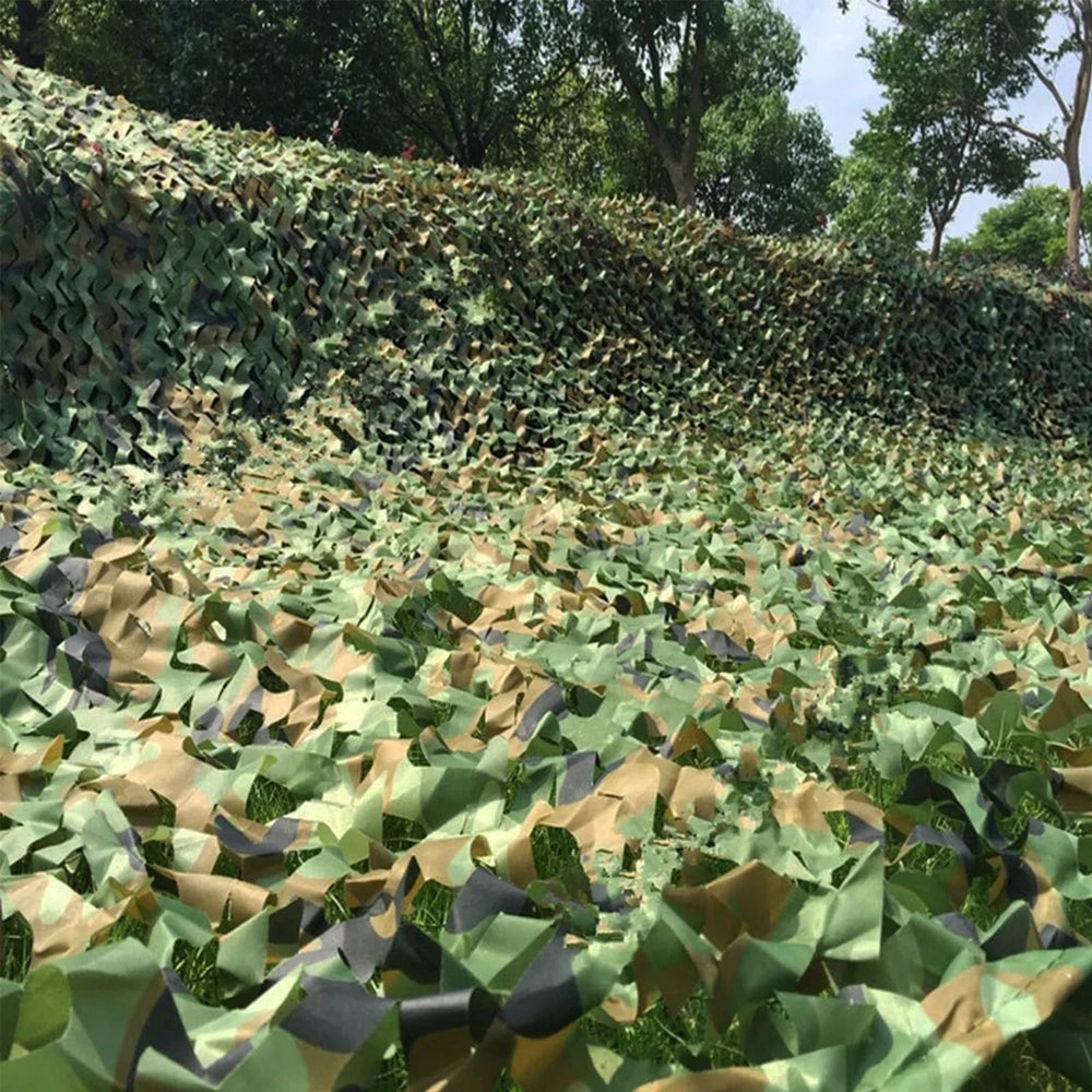 Yeacool camouflage netting 9-8x19-7ft dimensions image confirms field-ready size