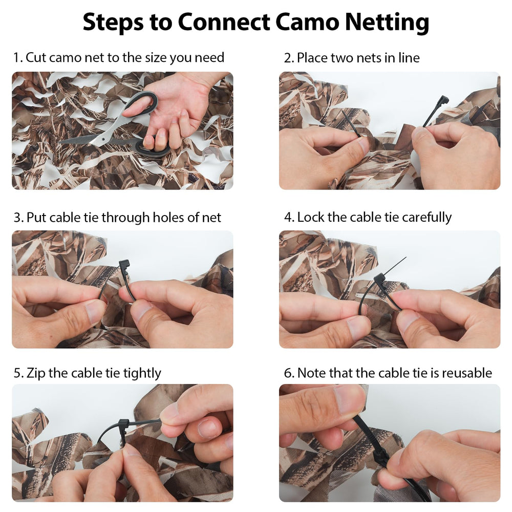 Yeacool camo netting suits jungle-themed party decor and backdrop scenes.