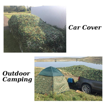Yeacool foldable lightweight camo netting packs easily for hunting trips