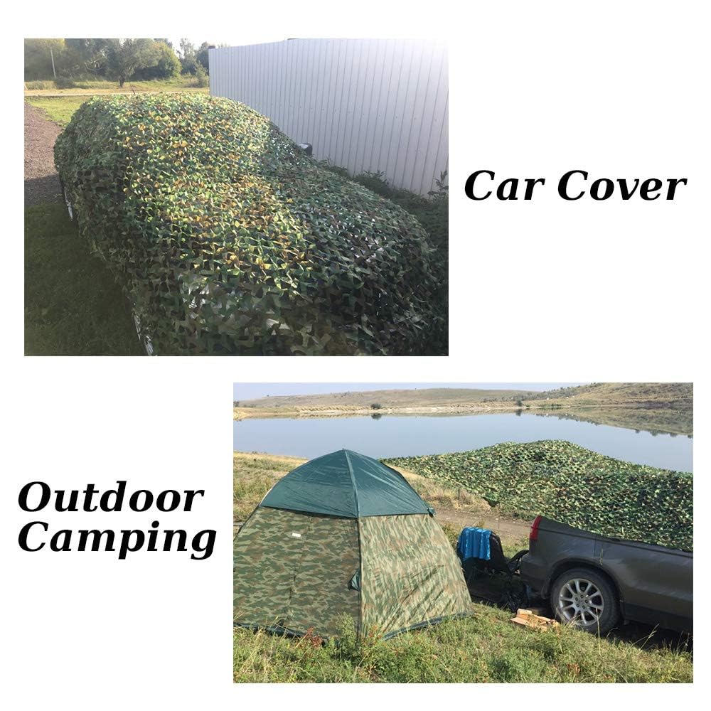Yeacool foldable lightweight camo netting packs easily for hunting trips