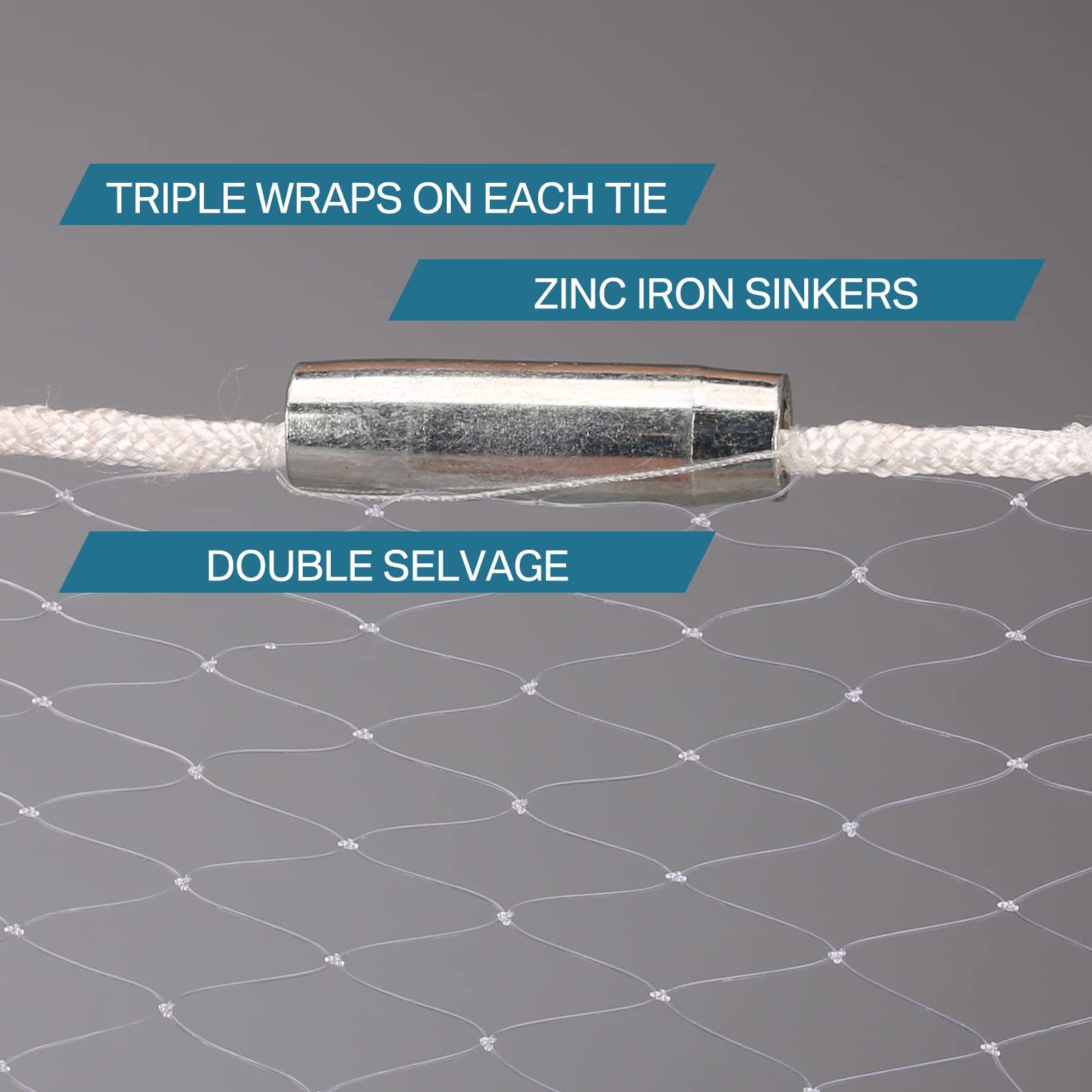 Yeahmart 31-foot braided rope aids secure throws with reduced fatigue.