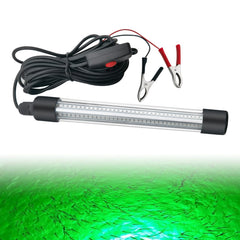 YEGRUEB 12V 20W green underwater night fishing light - front view