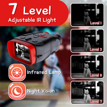 Yehtreh night vision goggles for kids 5x zoom for capturing distant scenes.