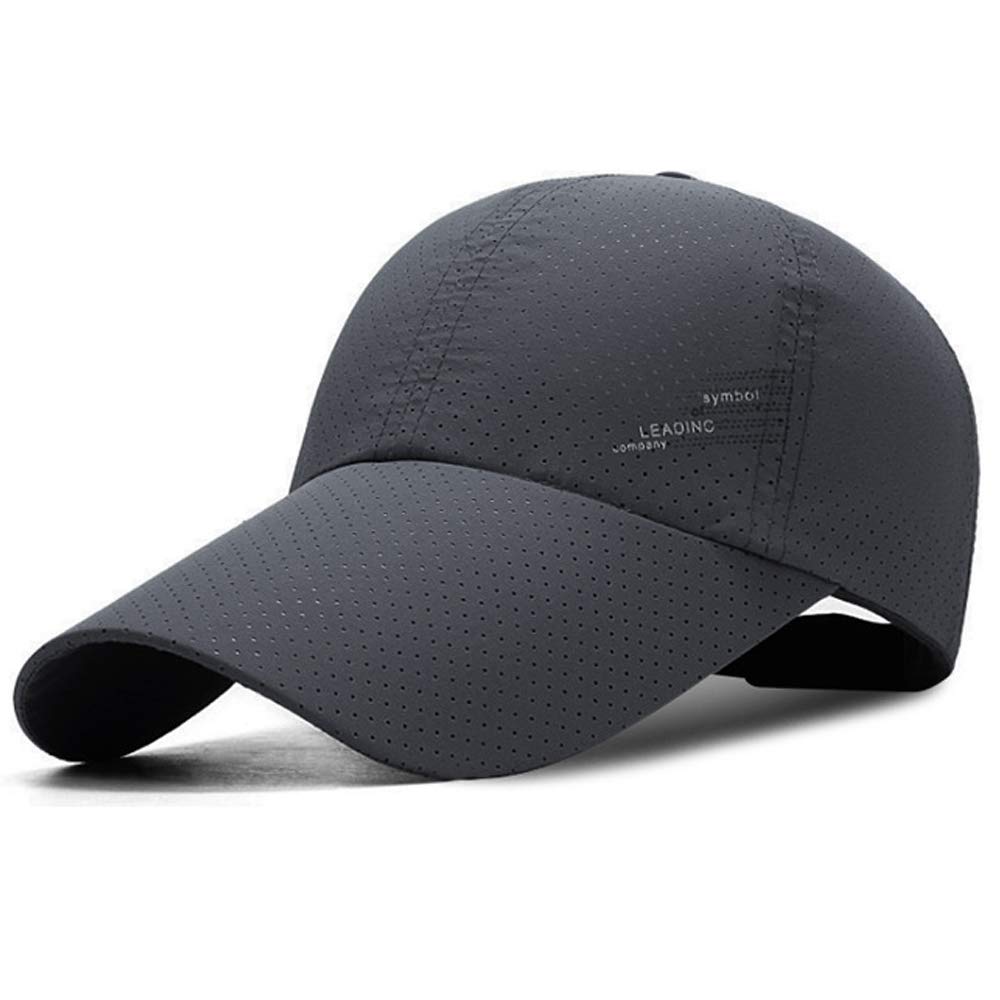 YEKEYI cap front view with extended brim for sun protection.