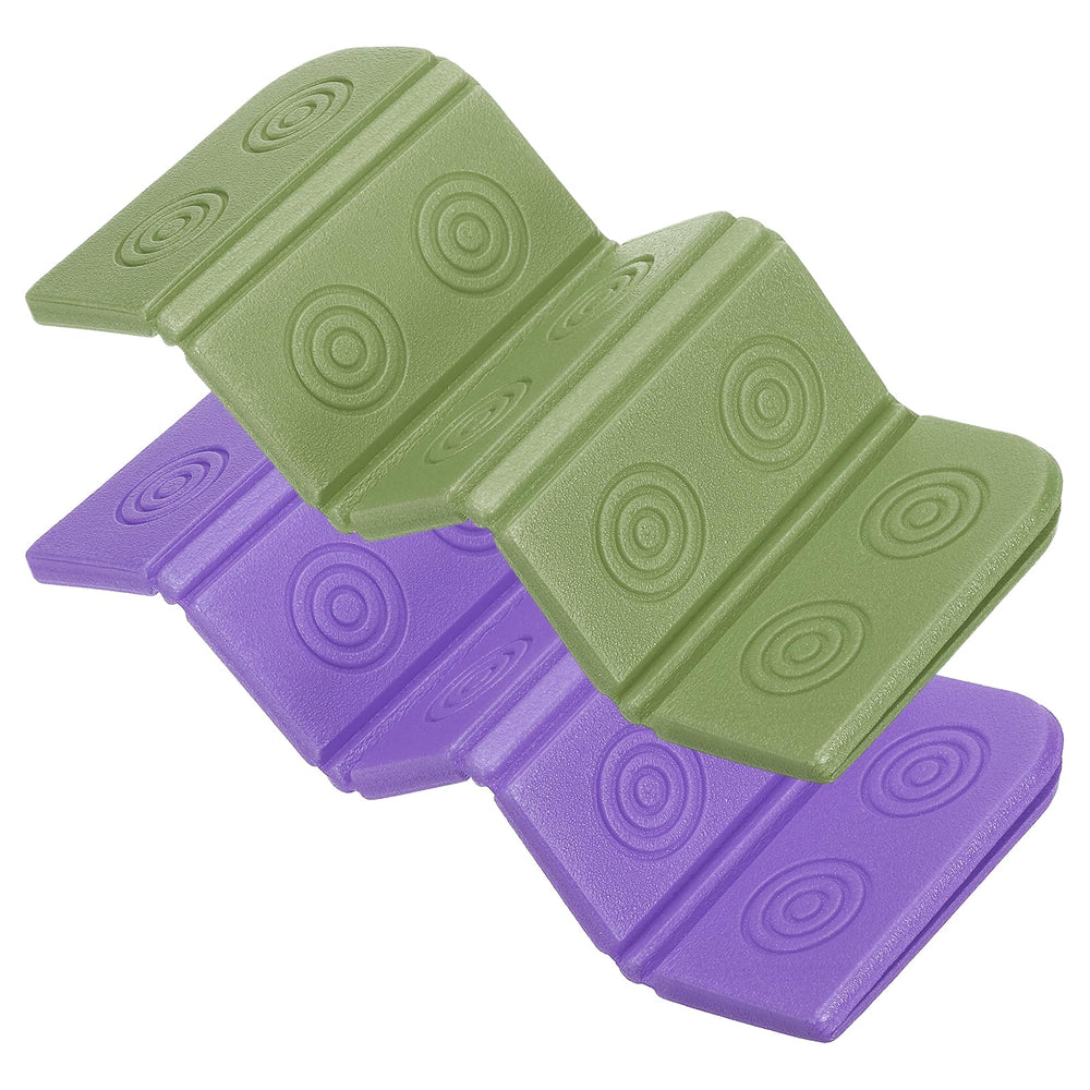 YELARXI purple folding foam mat ready for campsite seating