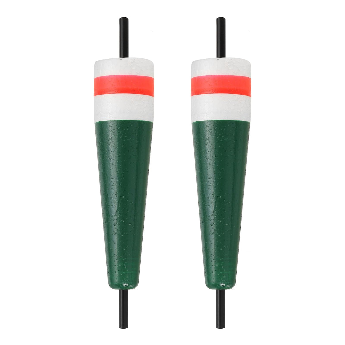 YELARXI 6.3in popping float front view shows durable cork and high visibility.