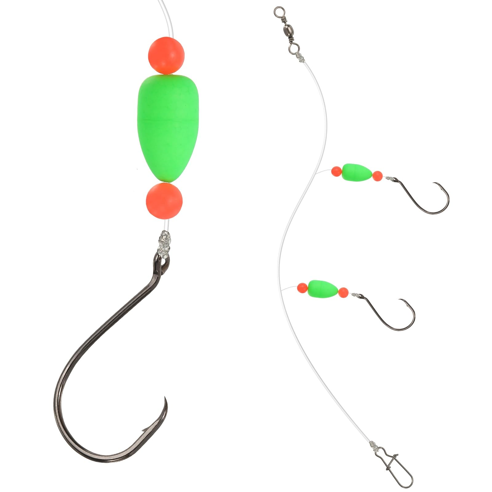 YELARXI 39-inch popping float signals bites clearly for saltwater and freshwater.