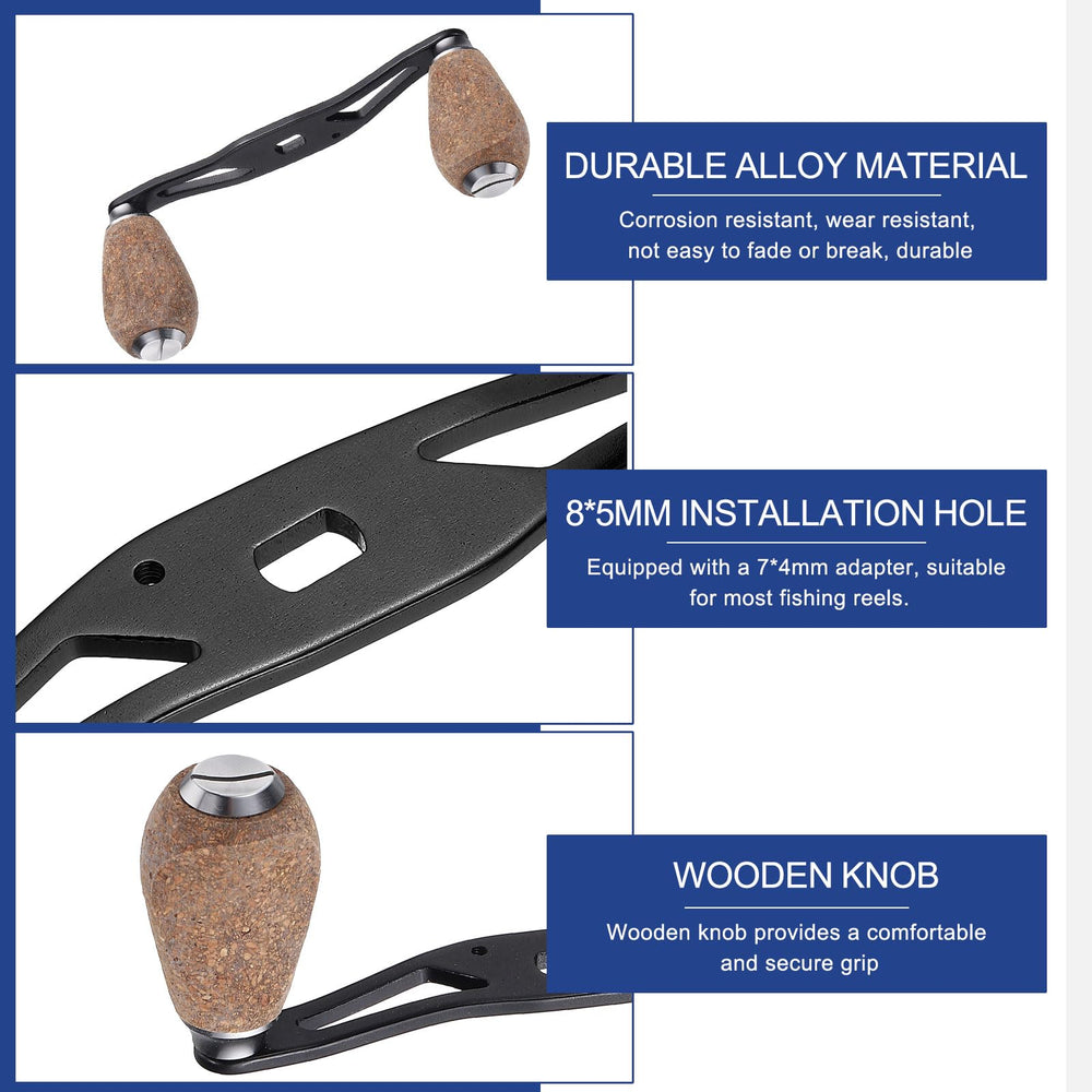YELARXI dual-knob design promotes balanced line retrieval and smooth operation