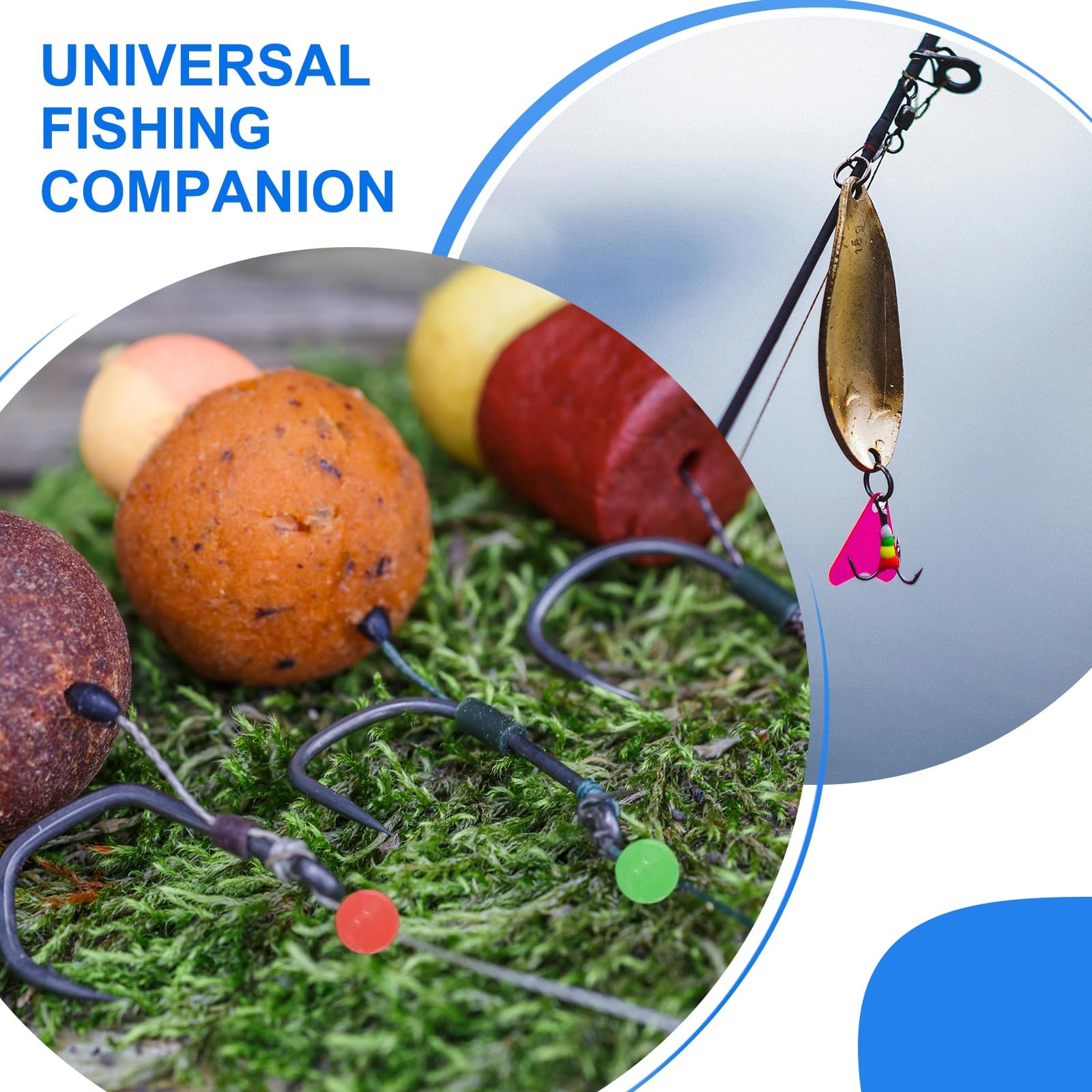 YELARXI beads suitable for freshwater and saltwater fishing applications.