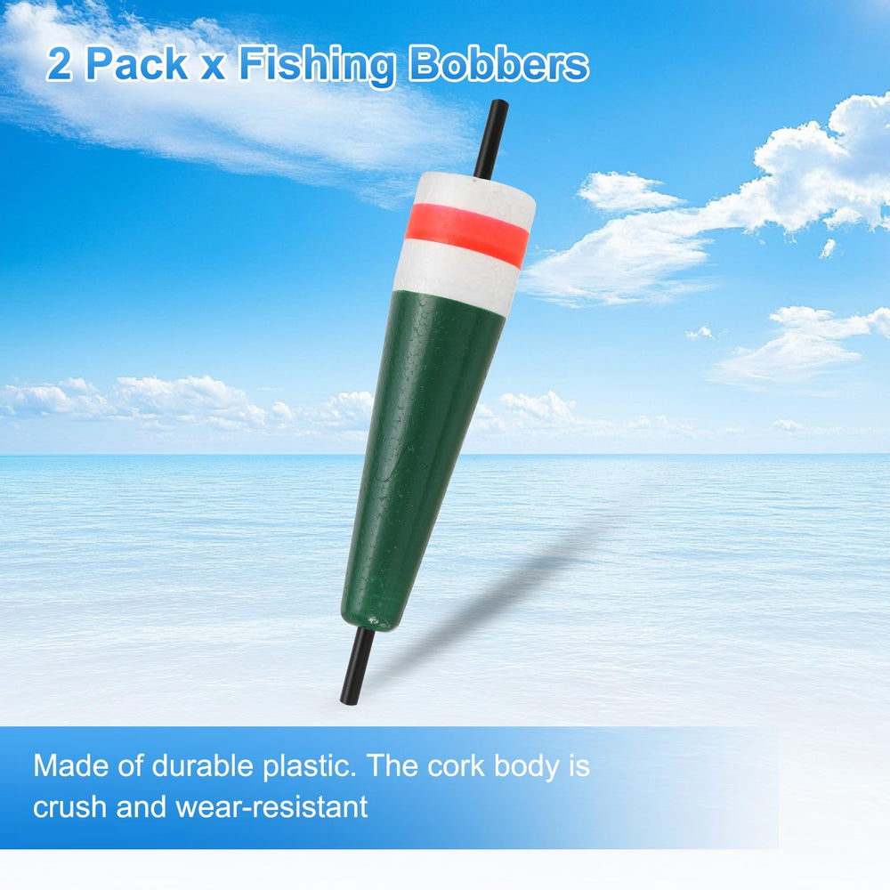 YELARXI popping cork rig action demonstrates sound and splash for attraction.