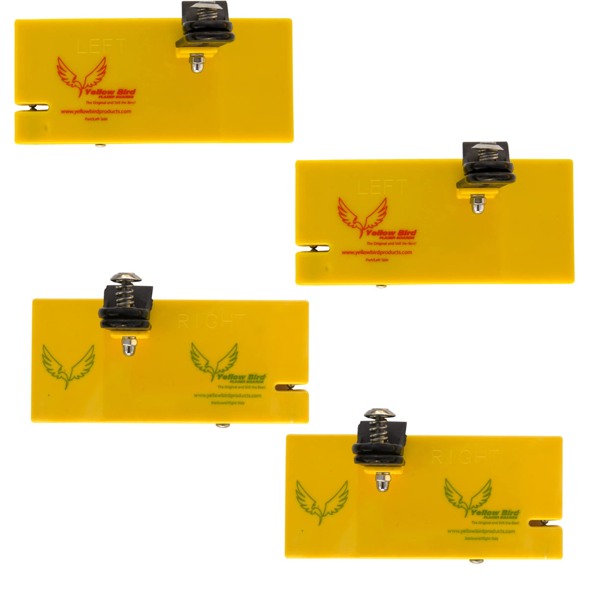 Yellow Bird Planer Board Set 4-Pro-Pak 5-Inch Overview for versatile depth control.