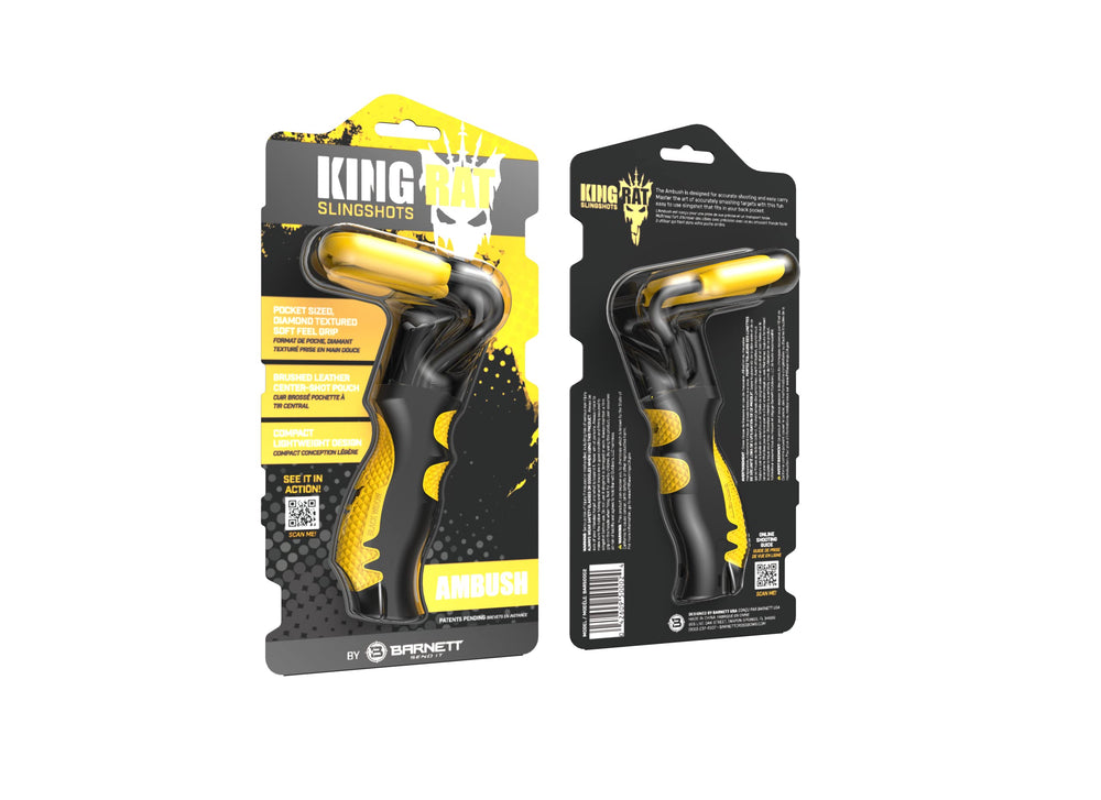 Slingshot in yellow and black color