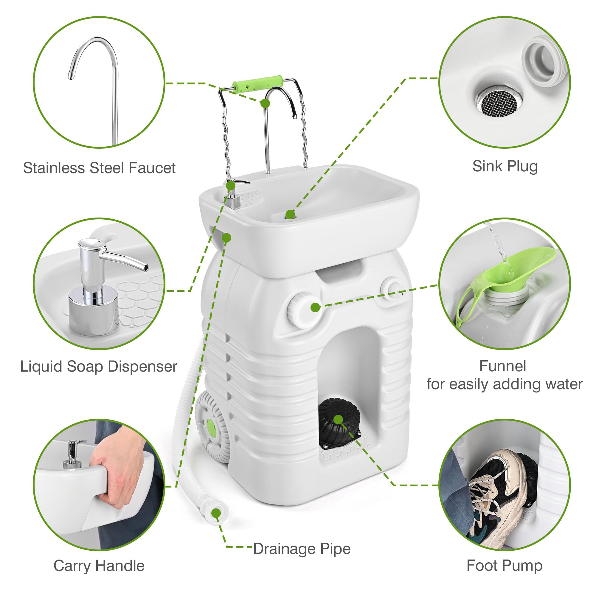 Yescom virgin HDPE storage ensures hygienic water handling