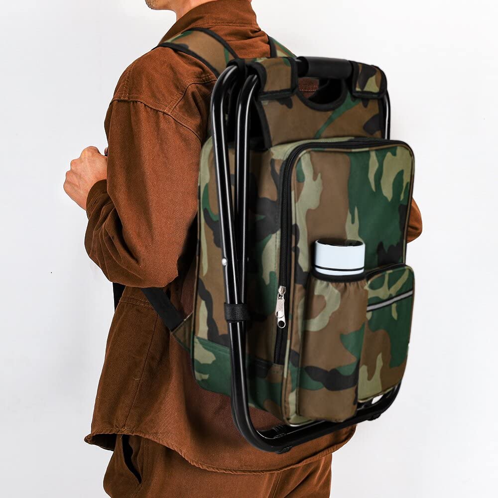 YESIACE waterproof Oxford fabric resists wear for extended camping trips.