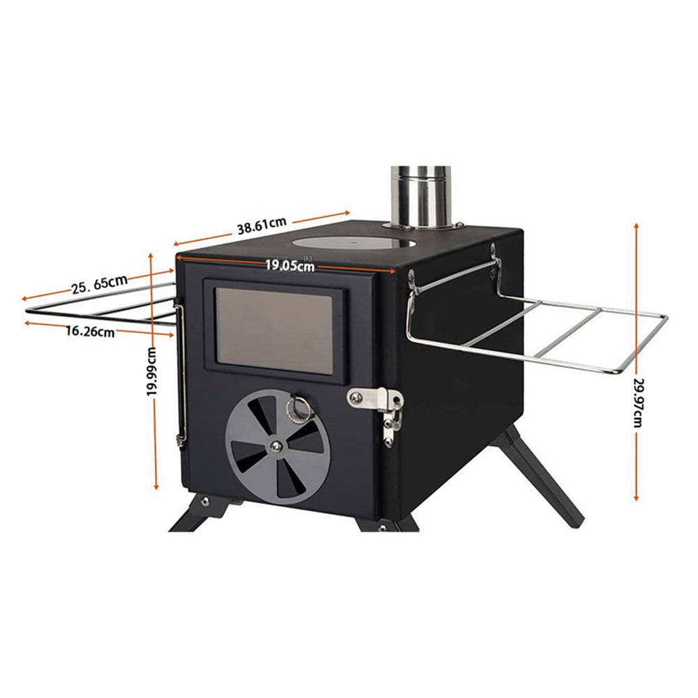 Yesinaly heat-resistant glass view highlights safe fire monitoring during cooking.