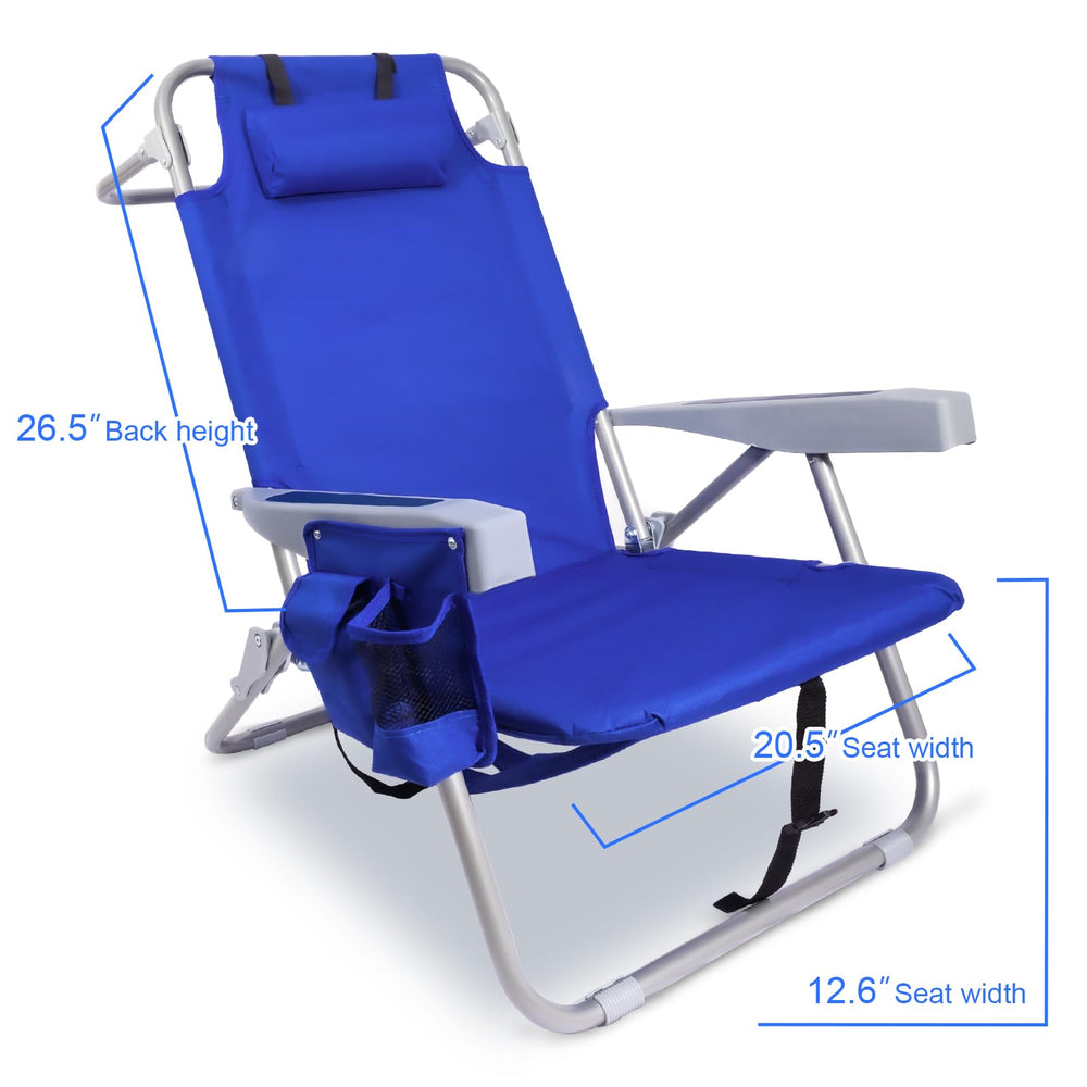 Yestomo beach chair large cooler pouch keeps drinks cold