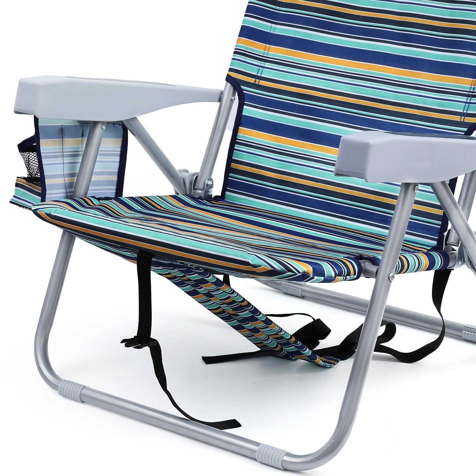 Yestomo chair cooler pouch keeps drinks cold within easy reach.