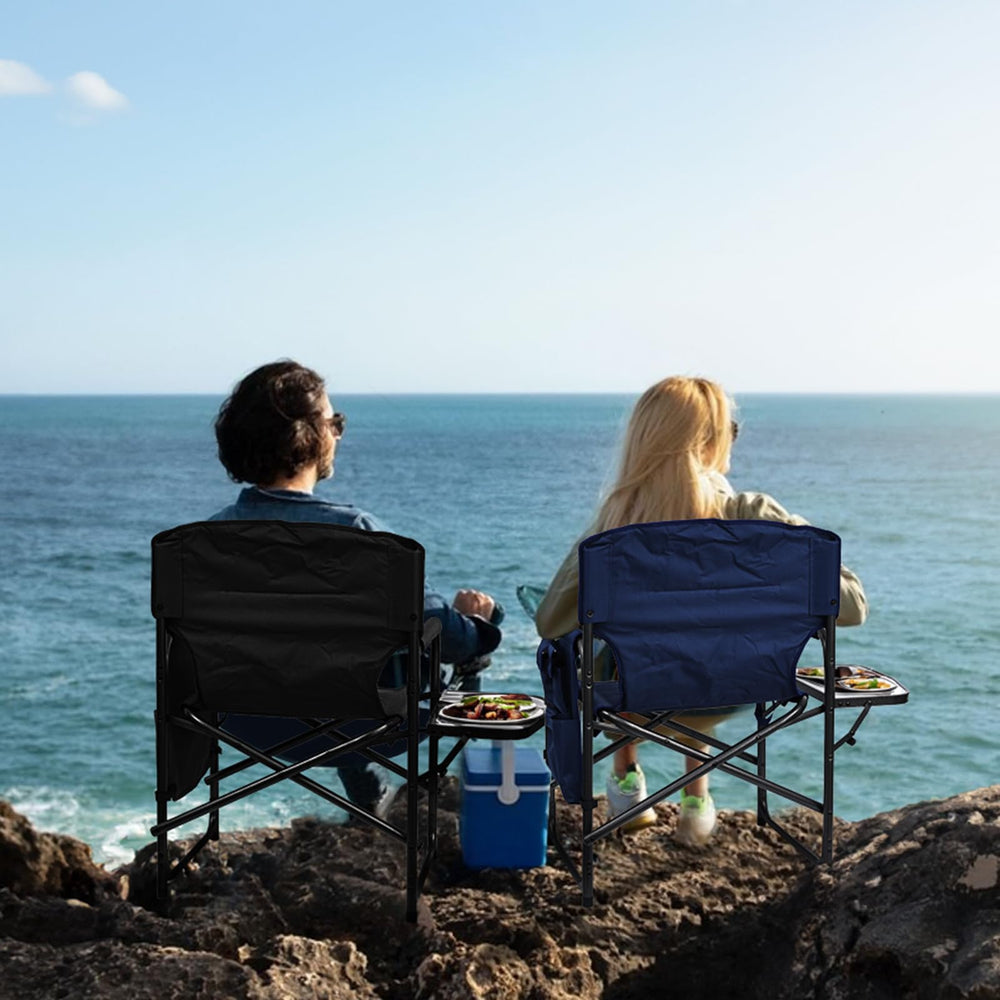 Yestomo Directors Chair carrying strap makes transport effortless.