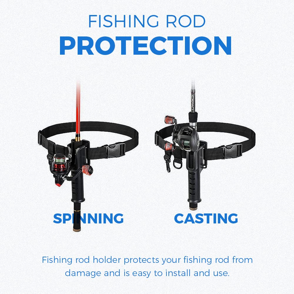 Package includes 2 belt fishing rod holders - product image 7
