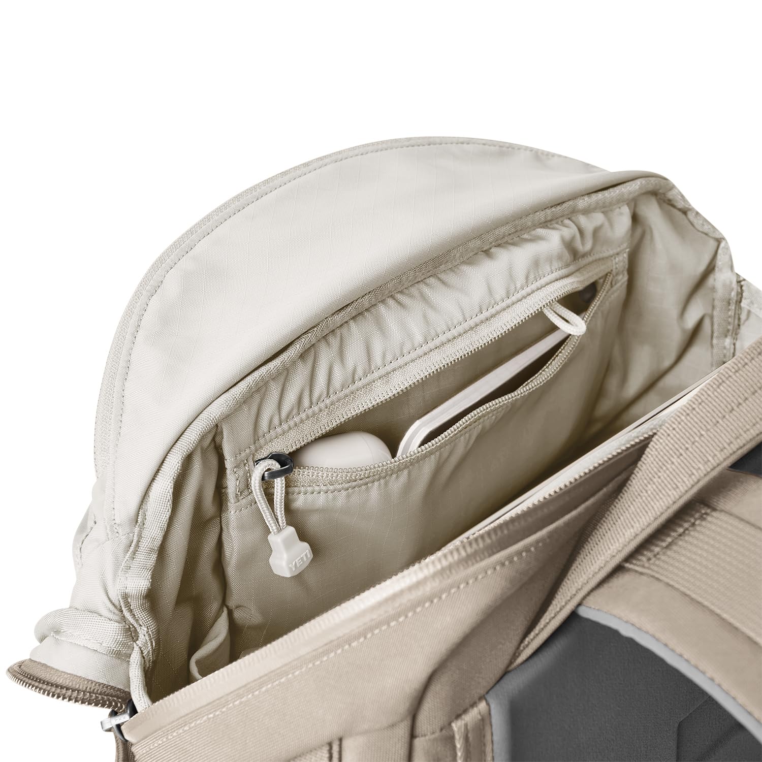 YETI Crossroads 22L capacity ideal for daily essentials on the go.
