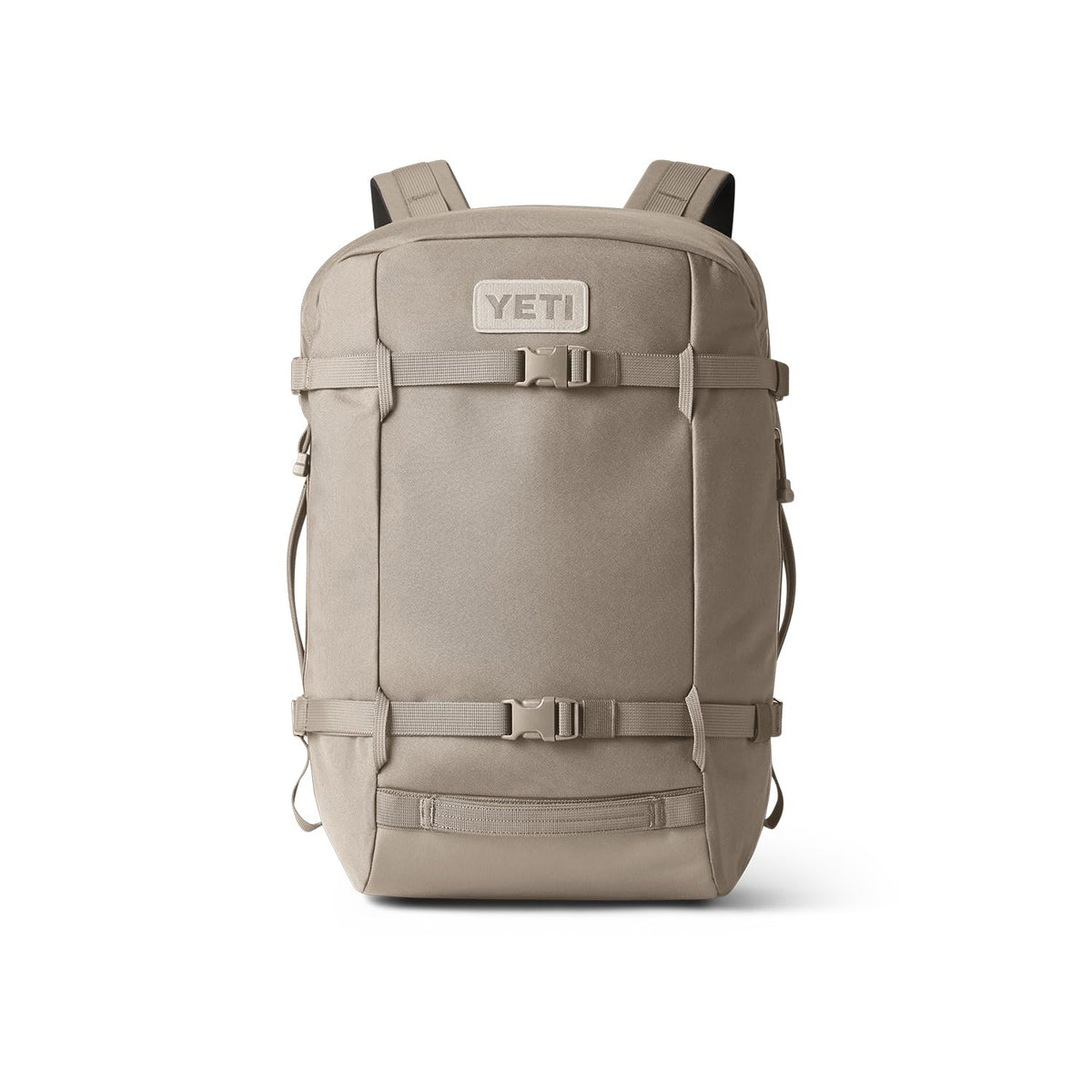 YETI Crossroads Backpack 22L Cape Dark Taupe front view for everyday urban carry.