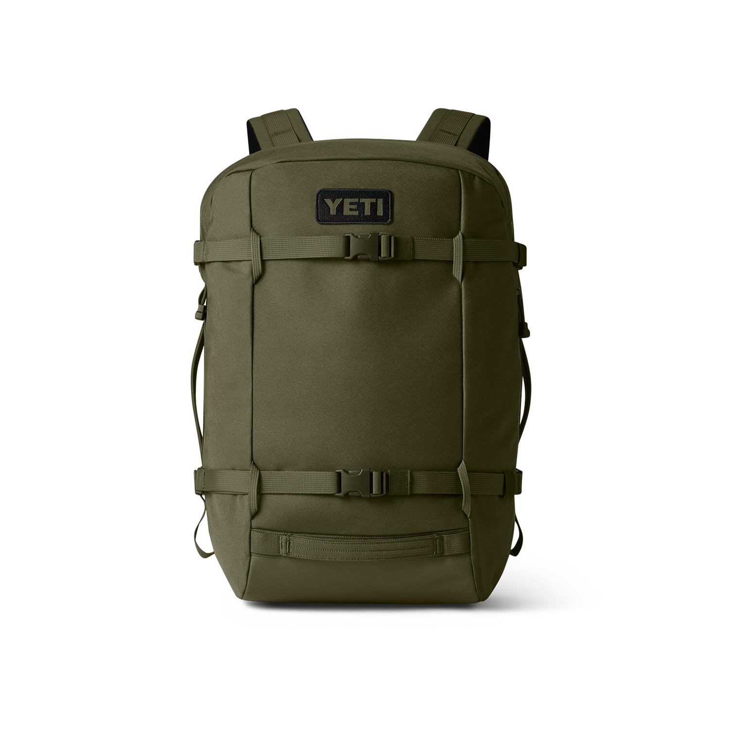 YETI Crossroads Backpack 22L olive front view for everyday carry and urban exploration.