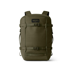YETI Crossroads Backpack 22L olive front view for everyday carry and urban exploration.