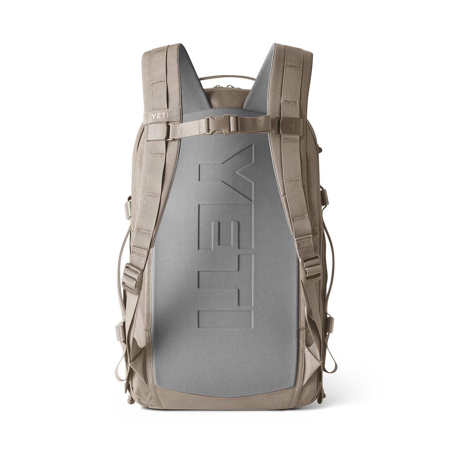 YETI Crossroads Backpack 27L interior view highlights the large main compartment.