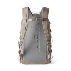 YETI Crossroads Backpack 27L interior view highlights the large main compartment.
