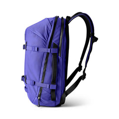 YETI Crossroads 27L main compartment shows generous loading space in ultramarine violet.