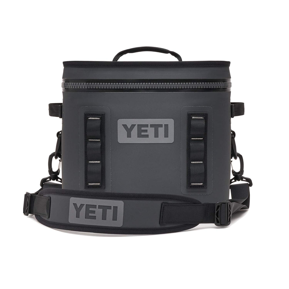 YETI Hopper Flip 12 cooler closed for portable cold storage.