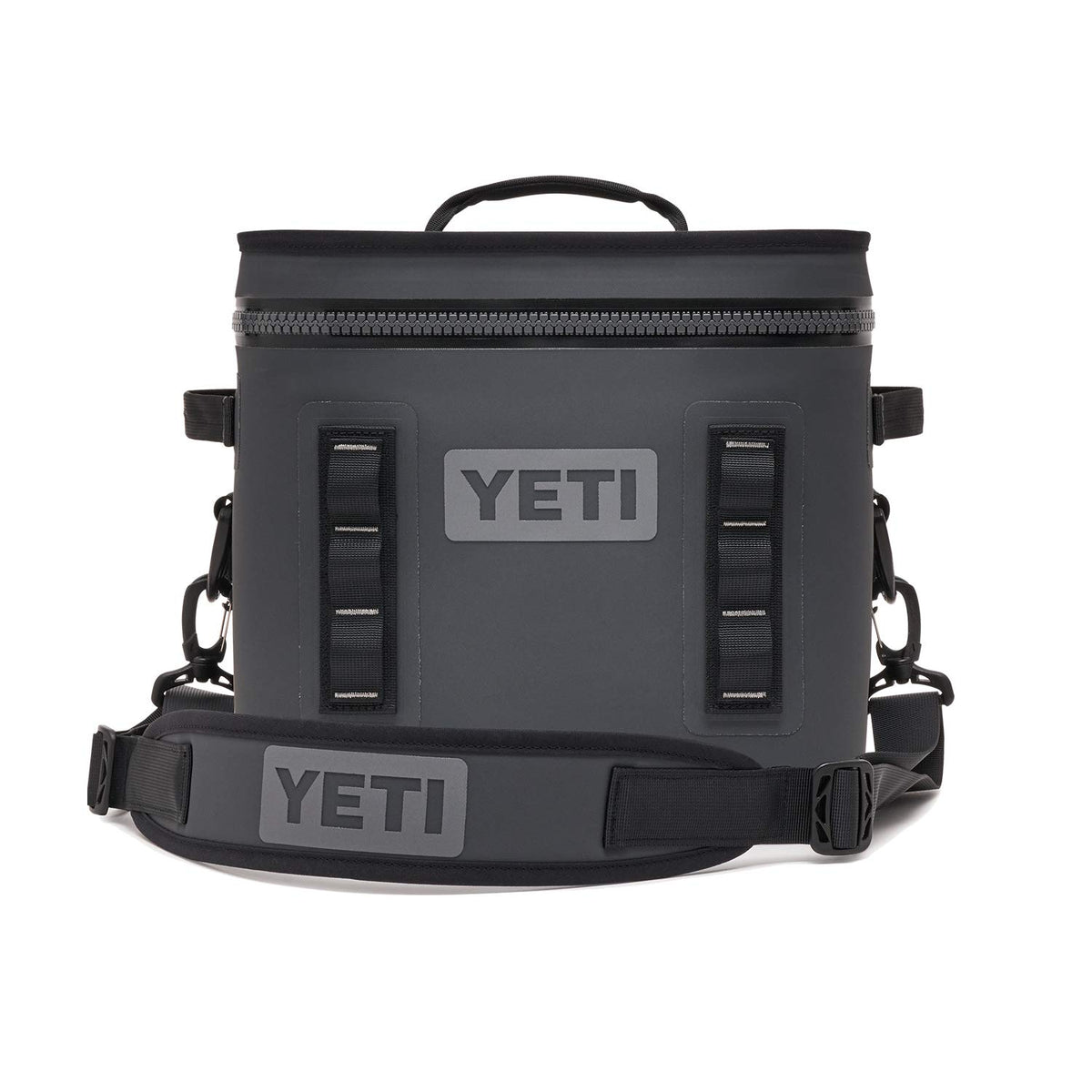 YETI Hopper Flip 12 cooler closed for portable cold storage.