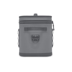YETI Hopper Flip 12 DryHide shell protects contents from elements.