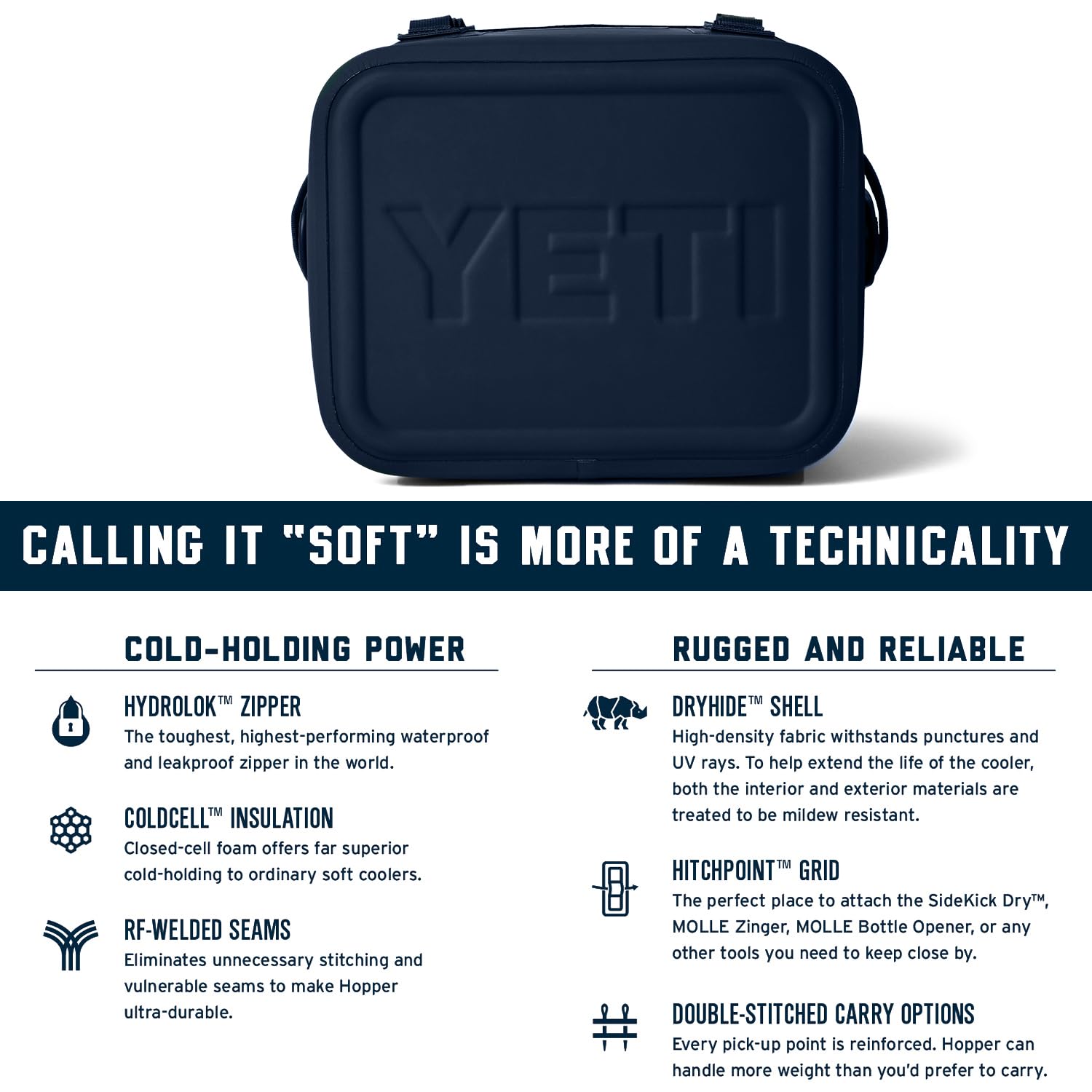 YETI Hopper Flip 12 outdoor use scene illustrating versatile adventures