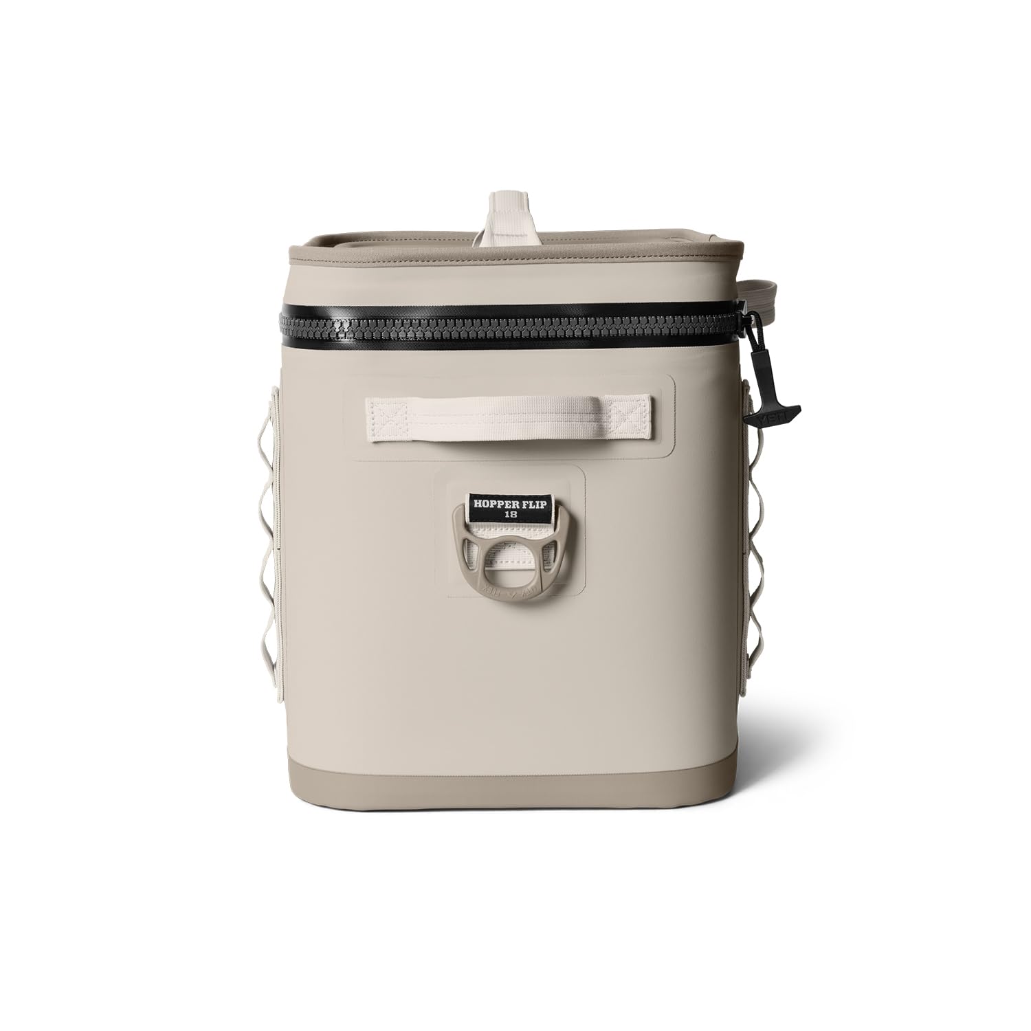 YETI Hopper Flip 18 Cape Taupe DryHide shell closeup protects against punctures and water