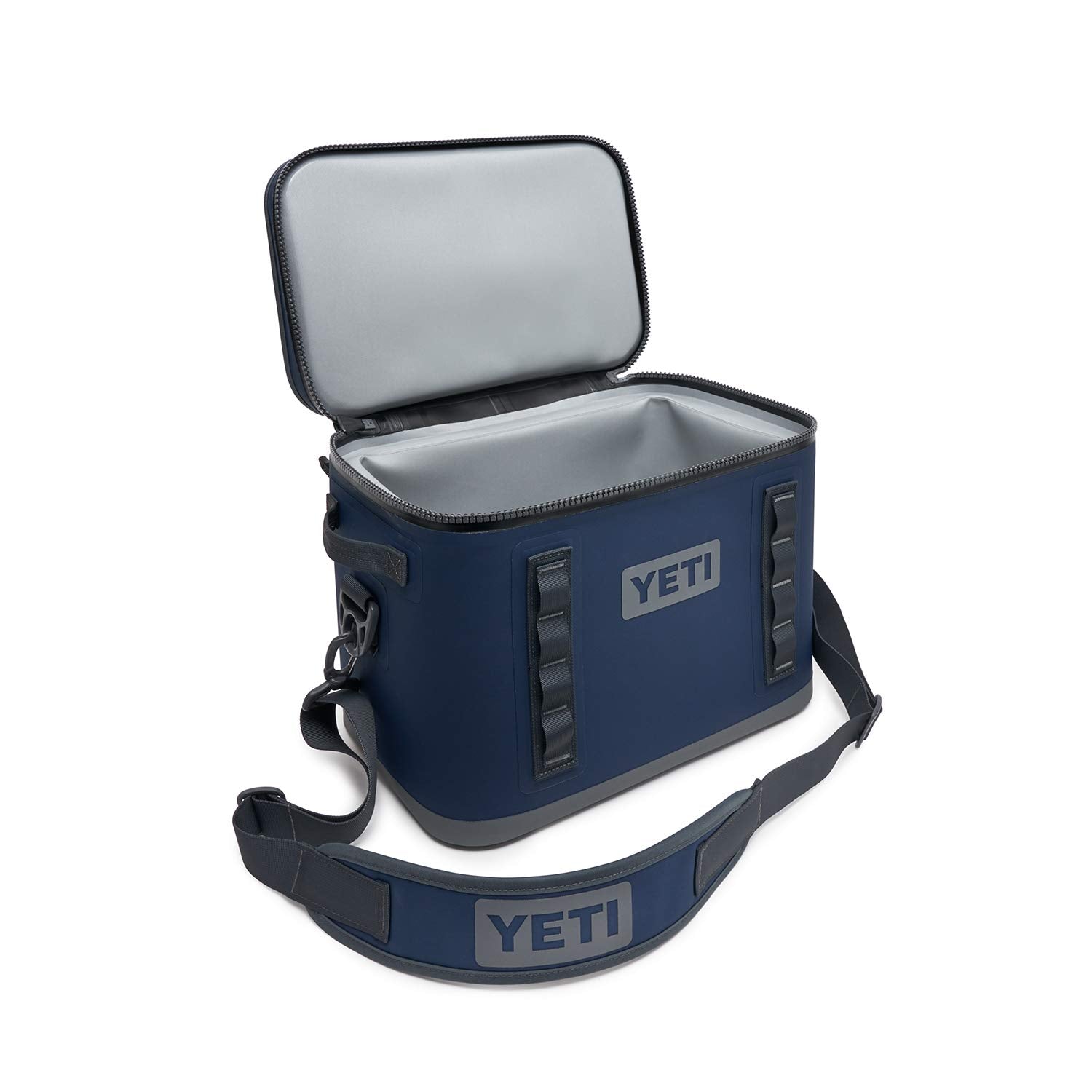 YETI Hopper Flip 18 navy lightweight at 5.1 pounds for easy carry