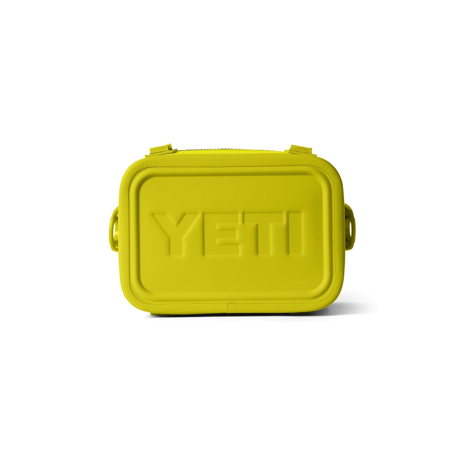 YETI Hopper Flip 8 Firefly Yellow waterproof exterior under rugged use.