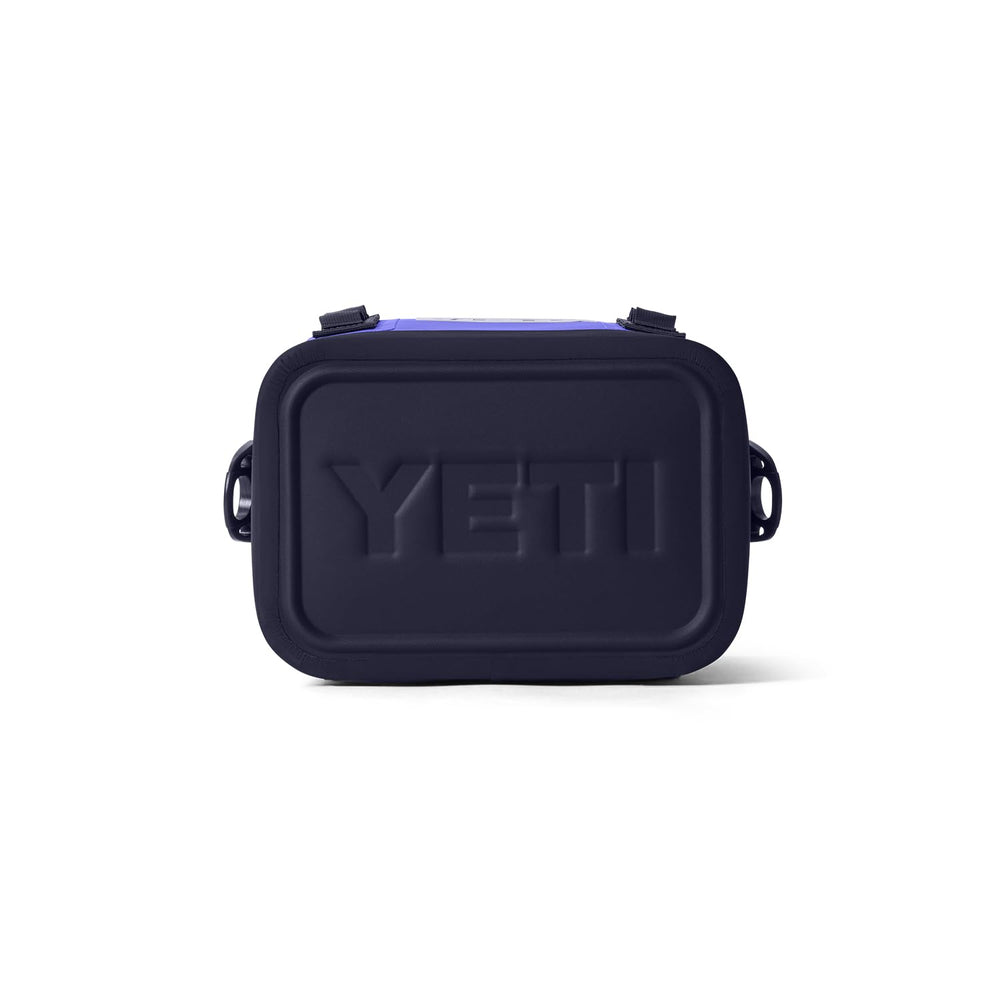 YETI Hopper Flip 8 Ultramarine Violet comfortable weight at 2.8 pounds for easy carry.