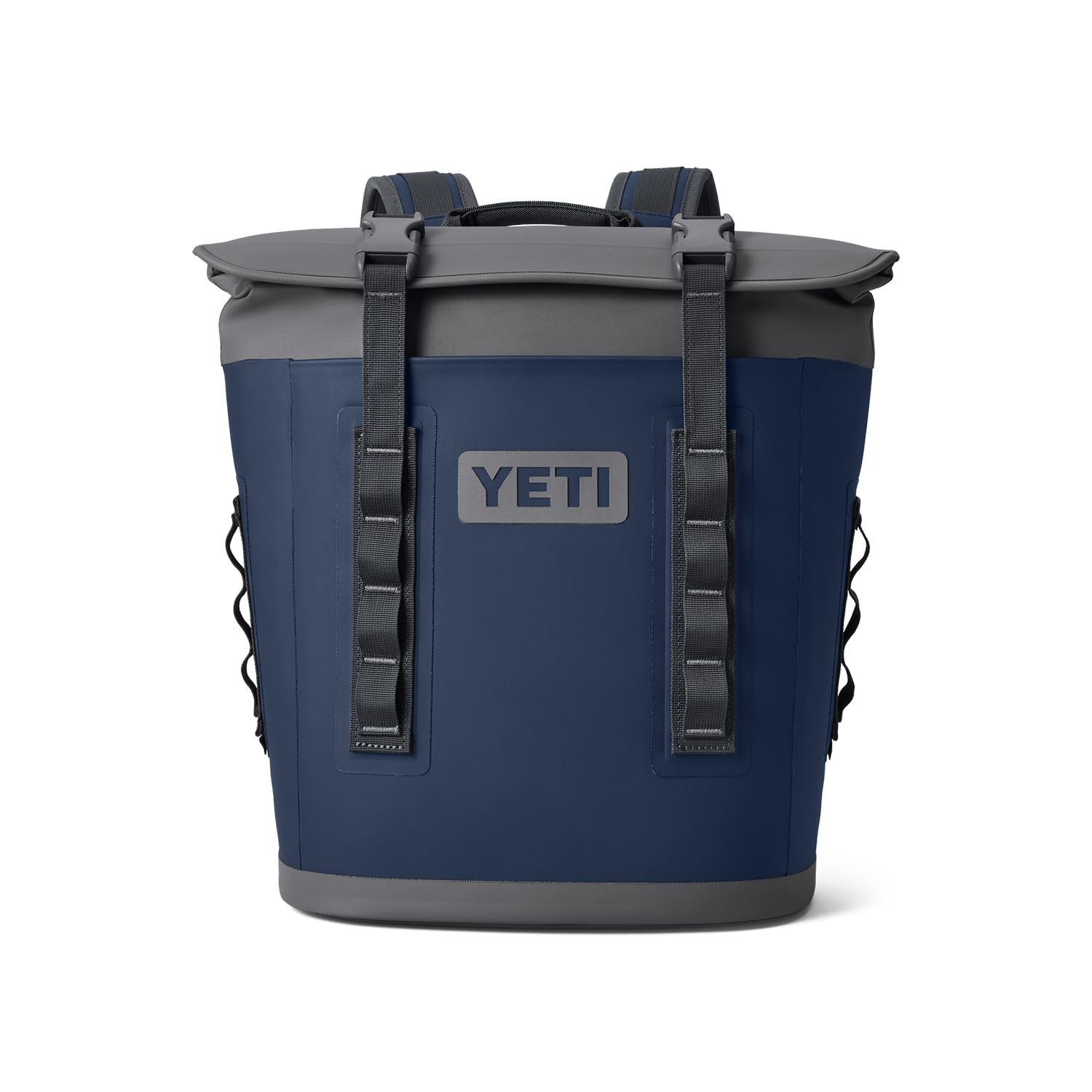 YETI Hopper M12 backpack open compartment for quick access and organization.